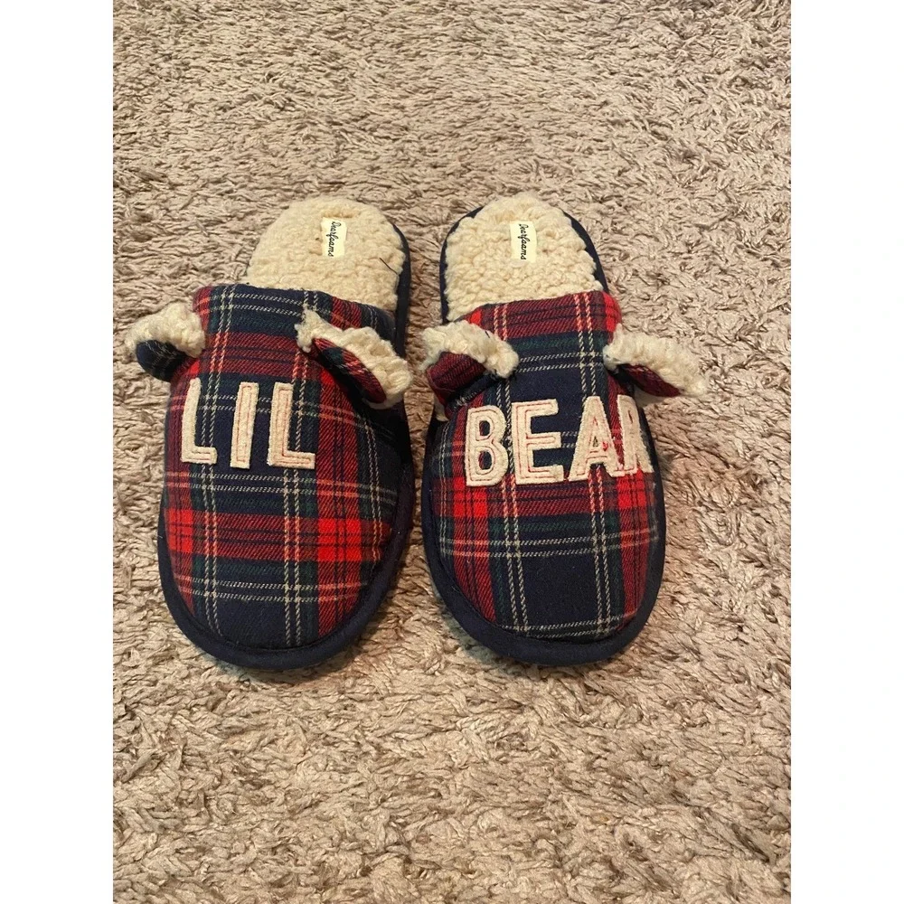 Lil Bear Kid's Slippers NWOT